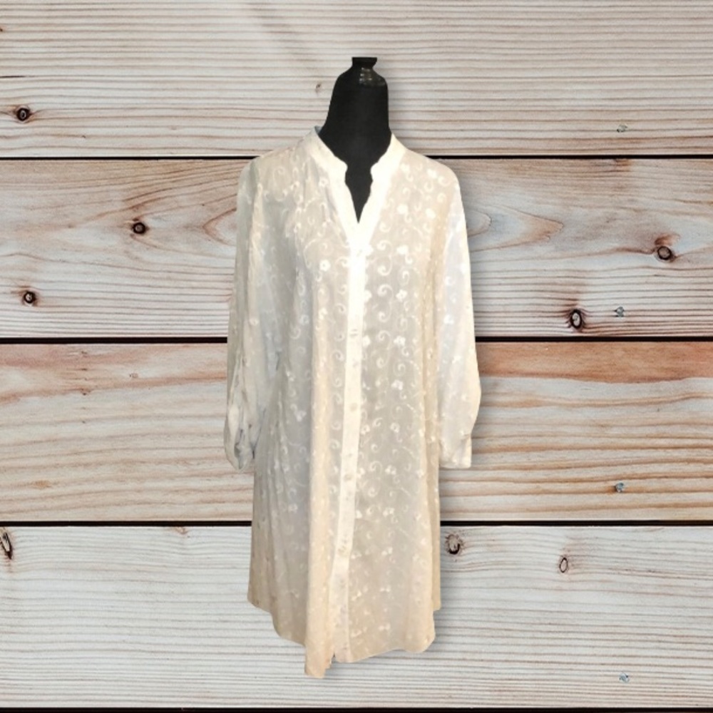 ANGELA MARA shirt dress - Picture 1 of 10